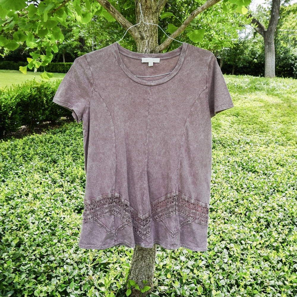 Anthropologie Eri + Ali Weekend Wash Tee